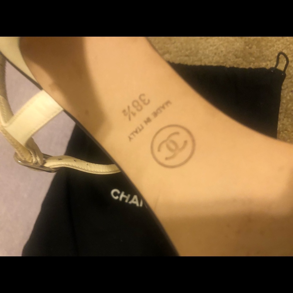 FOR TRADE AS WELL.Good condition Chanel heels😍😍 - Picture 2 of 8